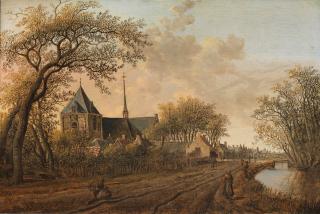 Anthony Jansz. van der Croos - A view of the village of Wateringen