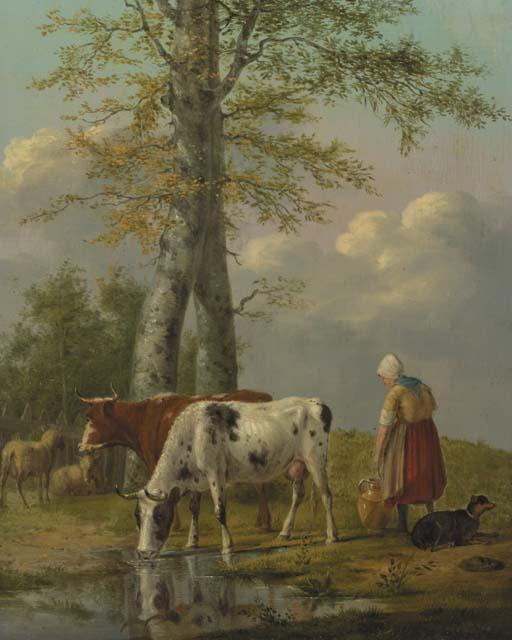 Anthony Oberman - Milking time