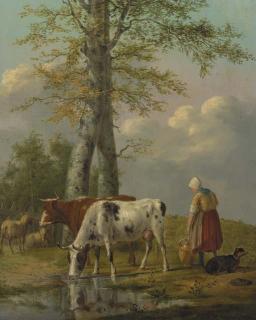 Anthony Oberman - Milking time