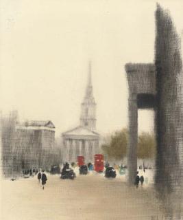Anthony Robert Klitz - View of Trafalgar Square
