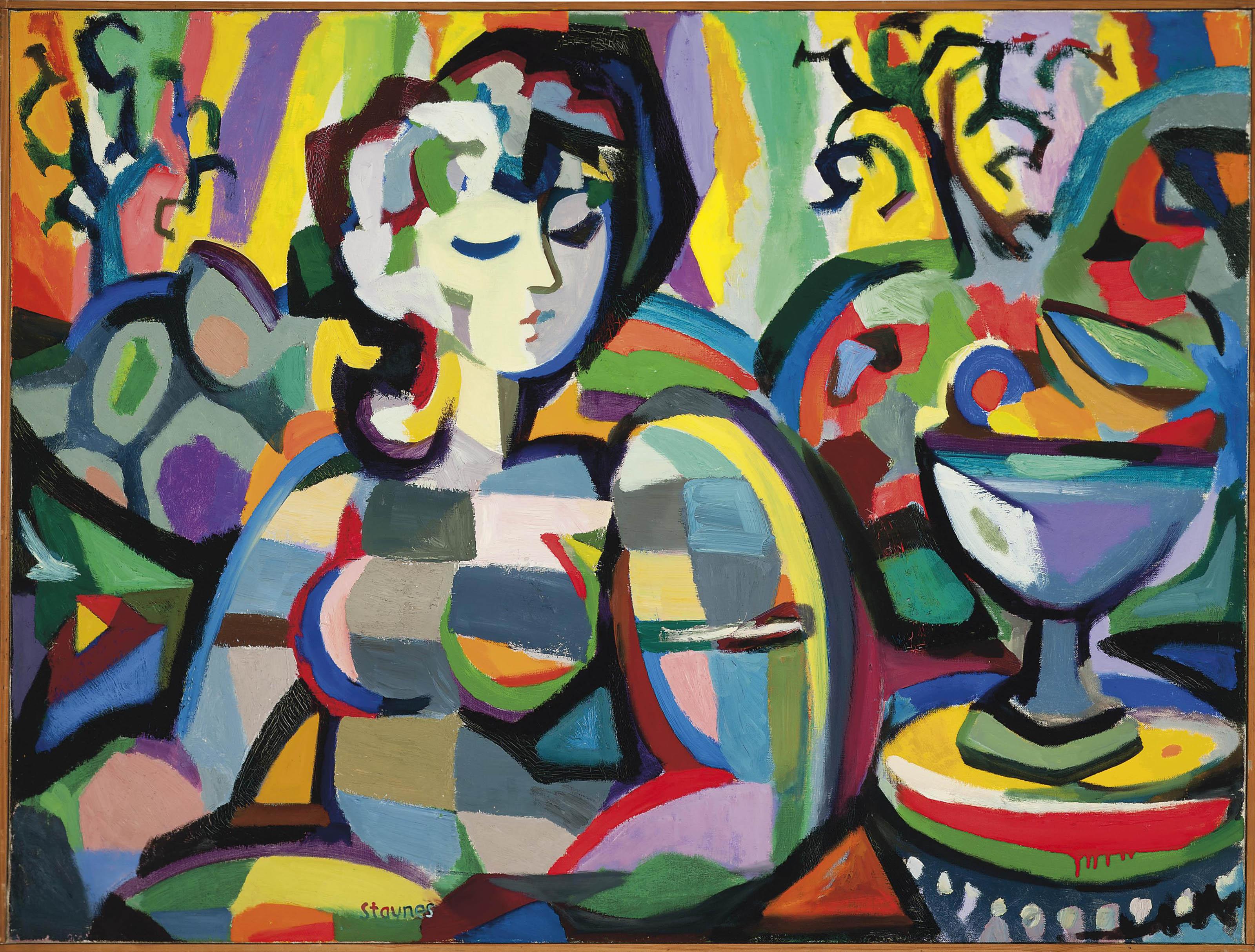 Anthony Staynes - Woman with a cup