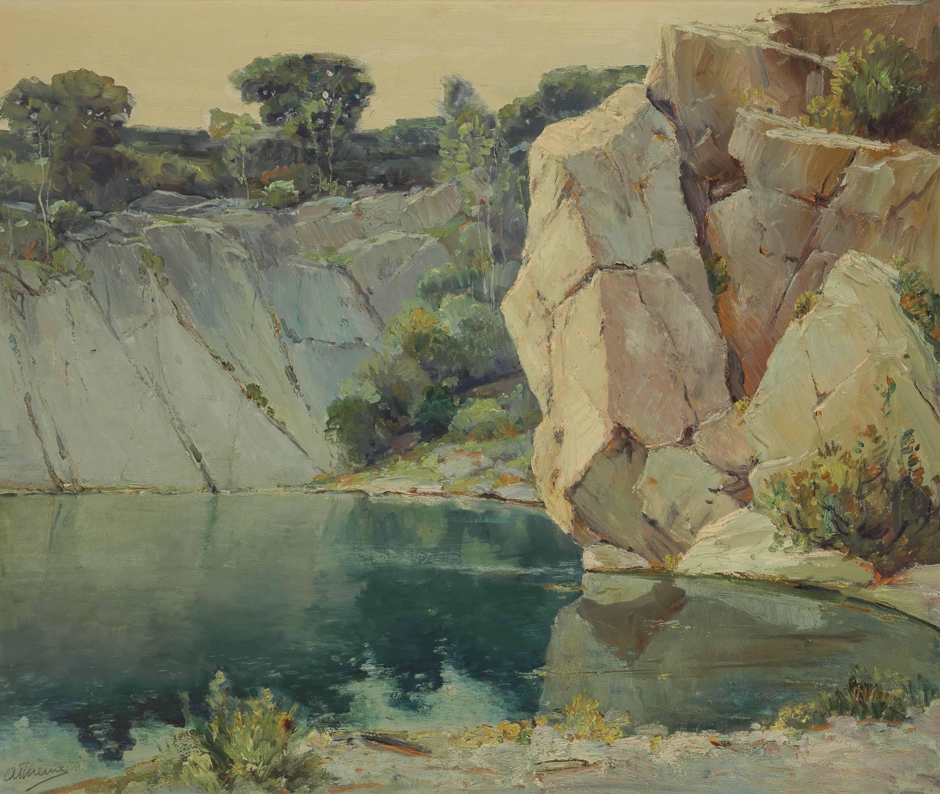 Anthony Thieme - Quarry In Rockport