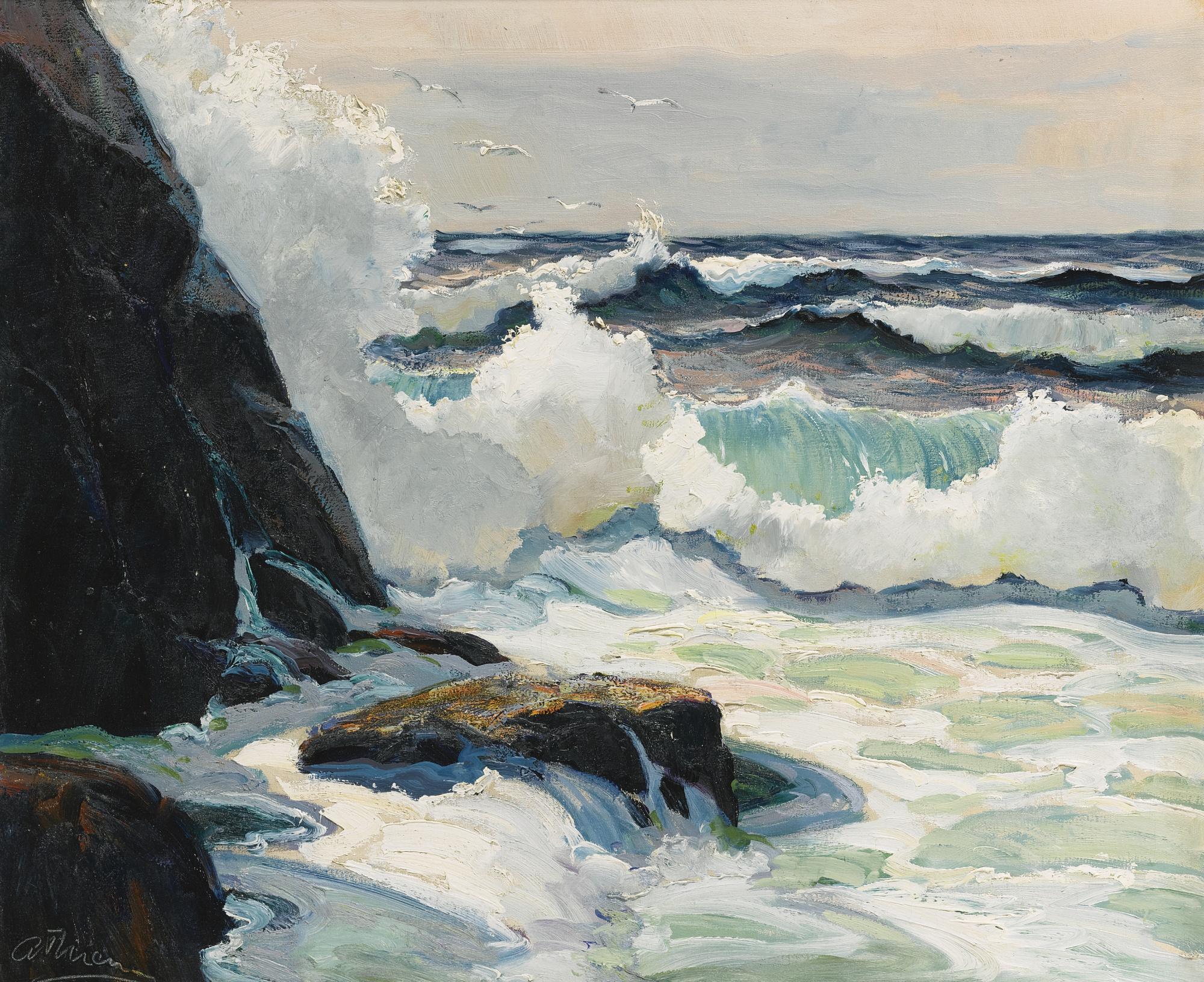 Anthony Thieme - Rocks And Surf