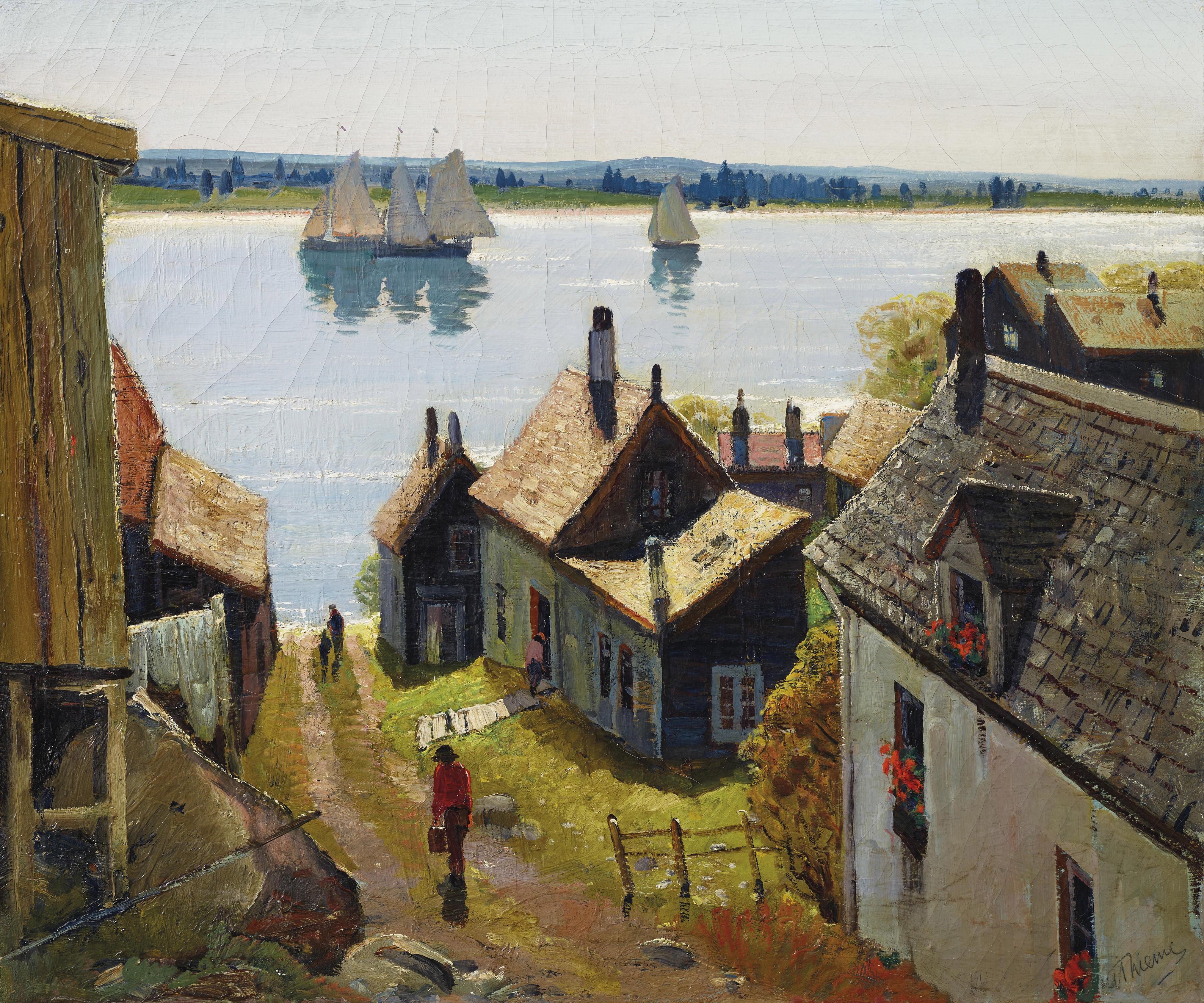 Anthony Thieme - Rooftops, Gloucester