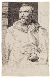 Anthony van Dyck - Adam van Noort (Hollstein, Mauquoy-Hendrickx 8; New Hollstein 7)