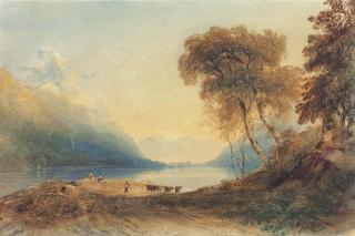 Anthony Vandyke Copley Fielding, P.O.W.S. - Loch Etive, West Scotland