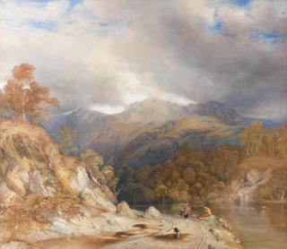 Anthony Vandyke Copley Fielding, P.O.W.S. - Near Ben Vorlich