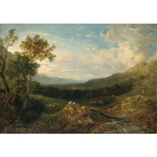 Anthony Vandyke Copley Fielding - The Valley Of The Clyde