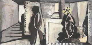 Anthony Whishaw, R.A. - Artist Model, Painting II