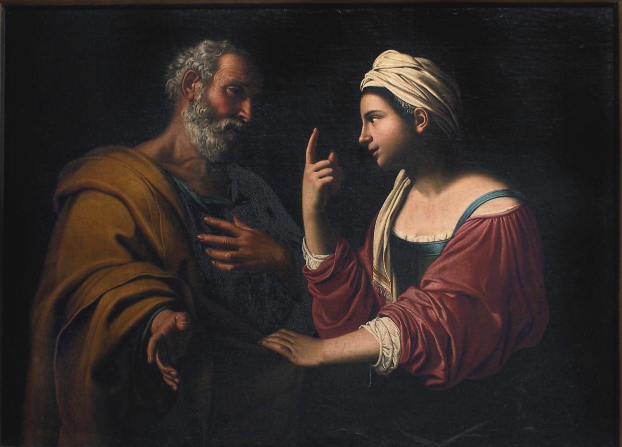 Antiveduto Gramatica - The Denial Of Saint Peter