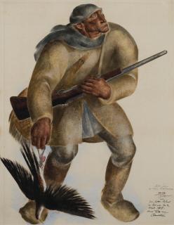 Anto Carte - Étude Pour Le Tireur D\'Oiseaux