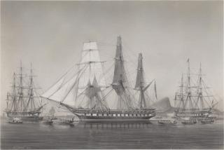 Antoine Alexandre Auguste Fremy - Ships At Port