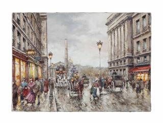 Antoine Blanchard - Concorde Rue Royale, Paris