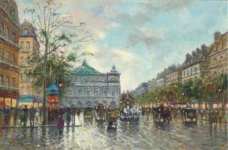 Antoine Blanchard - L\'Opéra Garnier, Paris