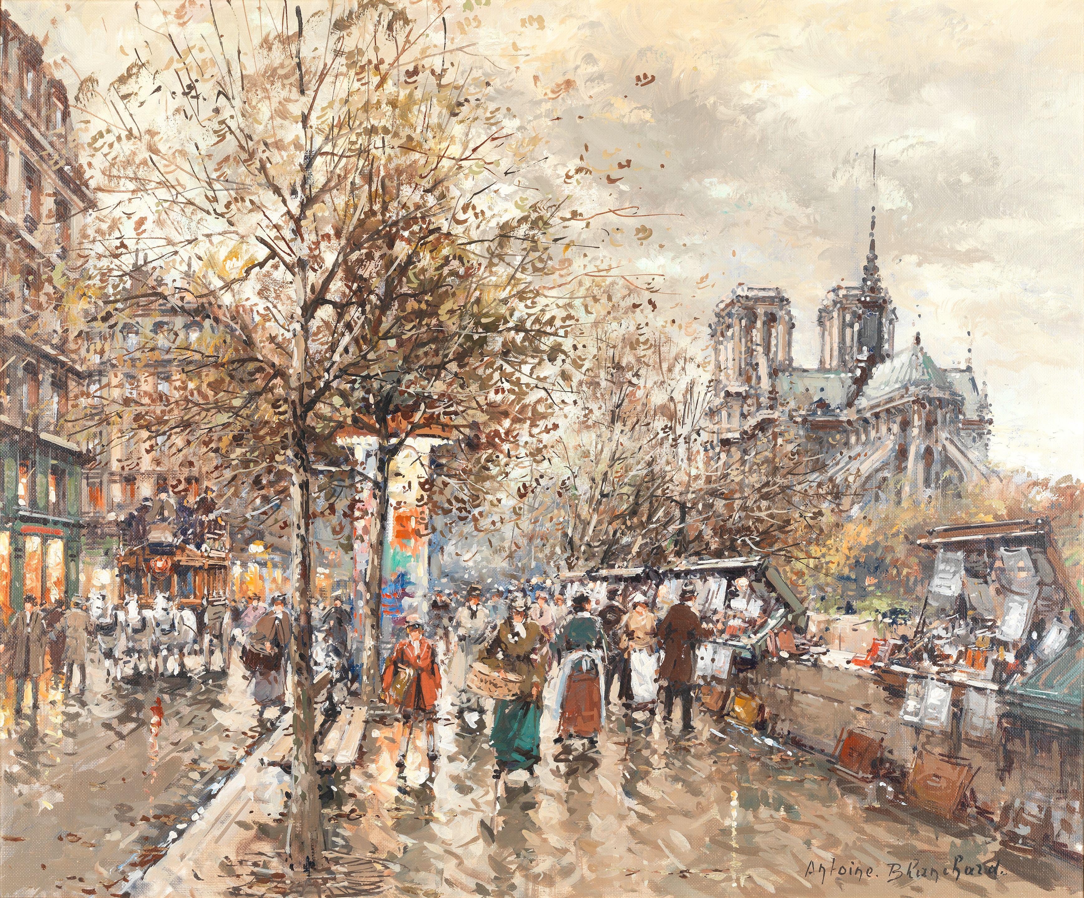 Antoine Blanchard - Notre Dame, Paris