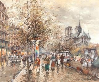 Antoine Blanchard - Notre Dame, Paris