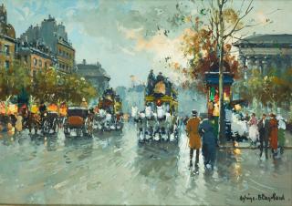 Antoine Blanchard - Place de la Madeleine