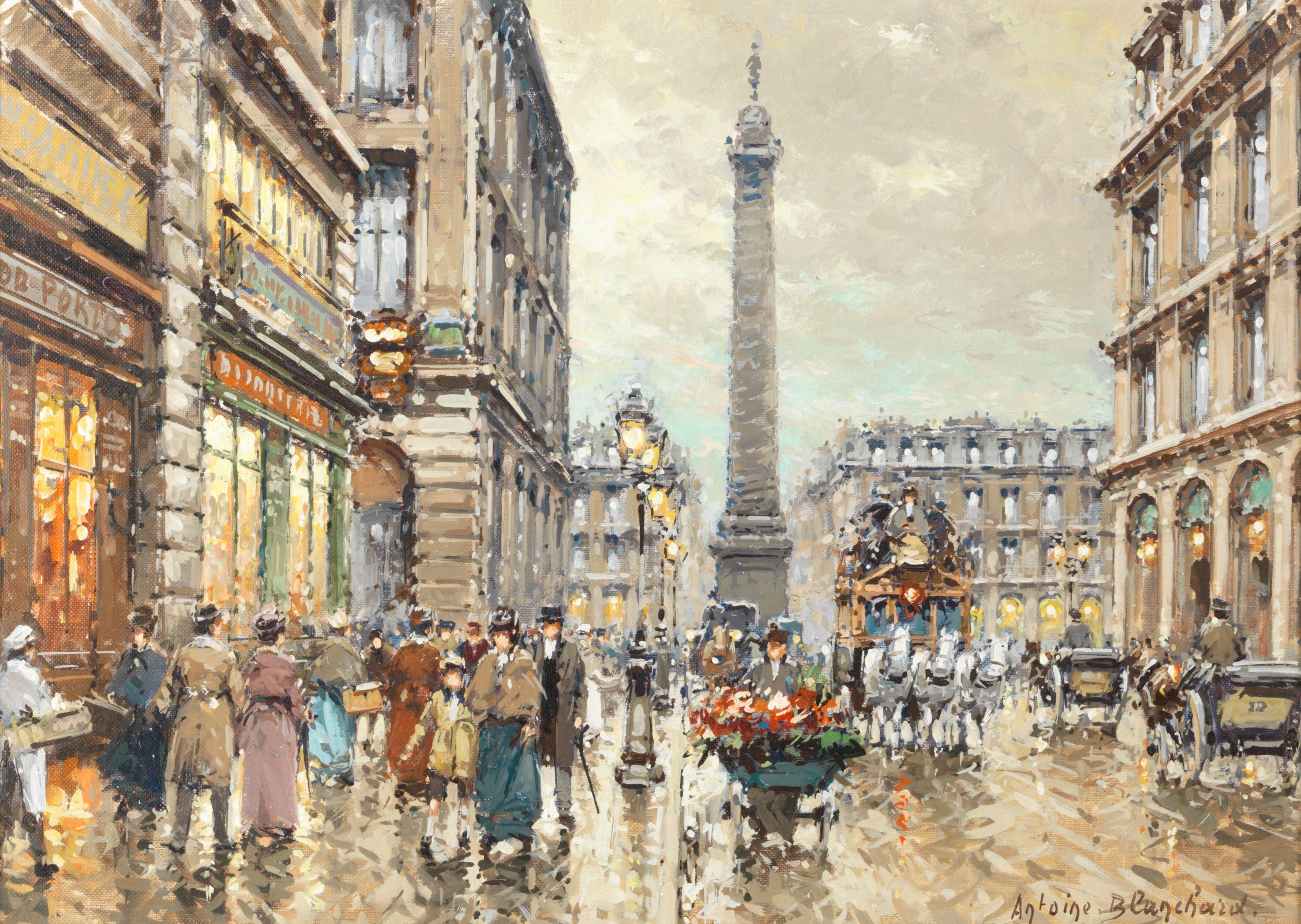 Antoine Blanchard - Place Vendôme, Paris