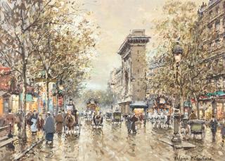 Antoine Blanchard - Porte St. Denis, Paris