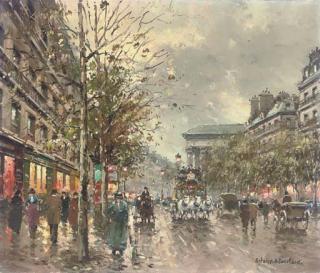 Antoine Blanchard - Rue de la Madeleine