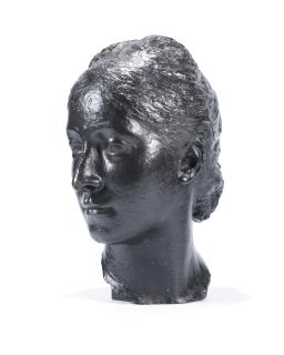Antoine Bourdelle - La Marquise Silve de Mari (Tête) height 39.4 cm (15 1/2in)