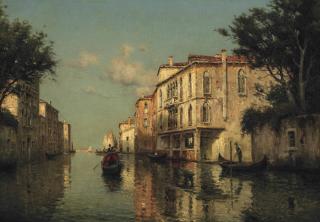 Antoine Bouvard - A Venetian backwater