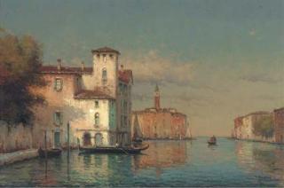 Antoine Bouvard - A Venetian backwater