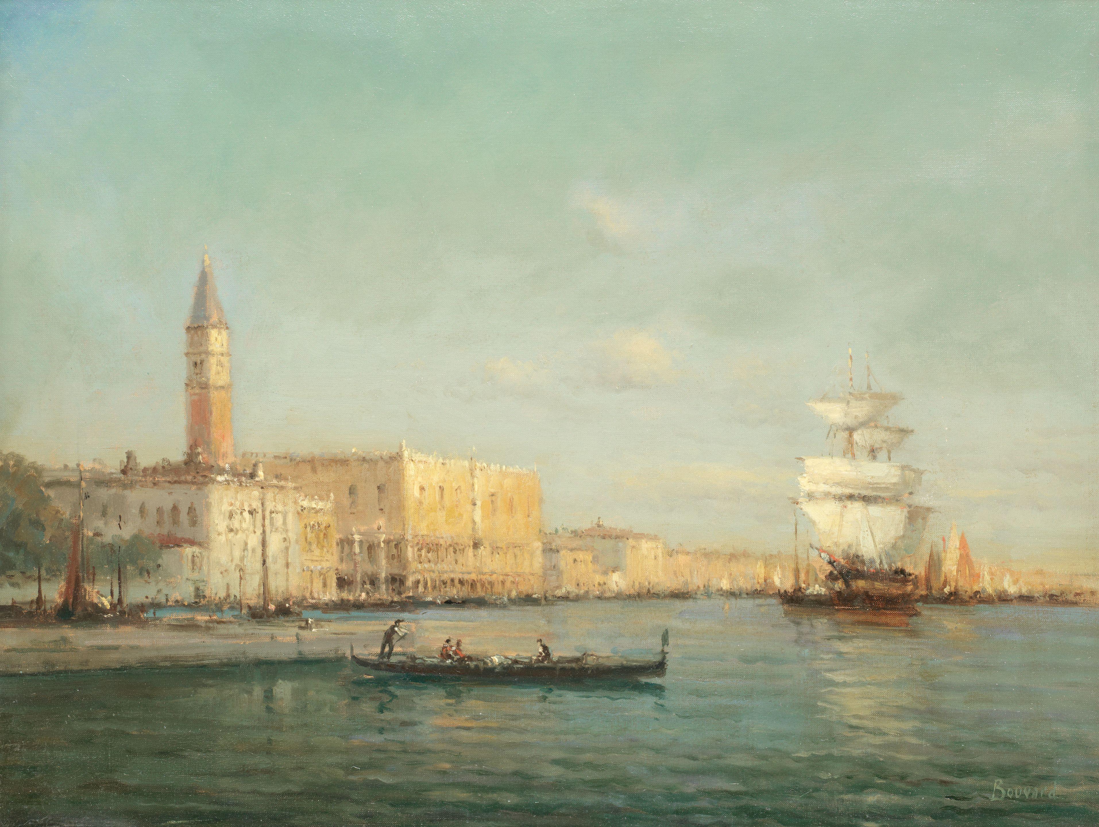 Antoine Bouvard - Across the lagoon, Venice