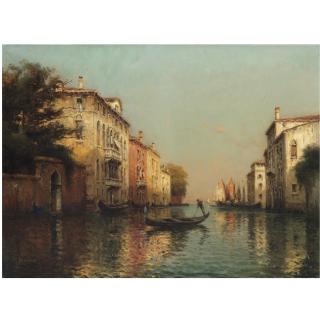 Antoine Bouvard - French Le Grand Canal, Venise