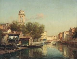 Antoine Bouvard - Near Campo Santa Marguerita, Venice