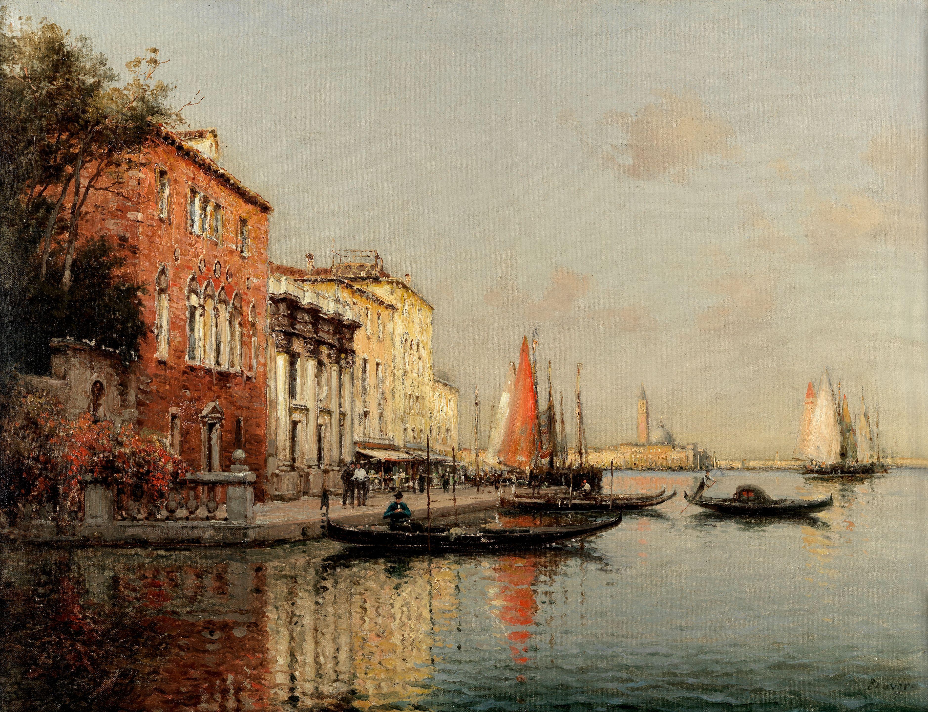 Antoine Bouvard - The Grand Canal, Venice