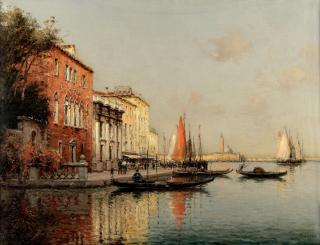 Antoine Bouvard - The Grand Canal, Venice