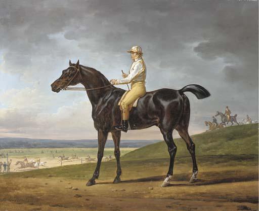 Antoine-Charles-Horace Vernet - Lord Lowther\'S Busto With W. Wheatley, Up At Newmarket, 1815