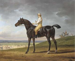 Antoine-Charles-Horace Vernet - Lord Lowther\'S Busto With W. Wheatley, Up At Newmarket, 1815