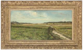 Antoine Chintreuil - A path through the meadows