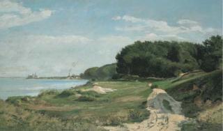 Antoine Chintreuil - Bord de L\'Oise