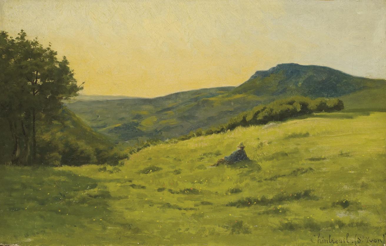 Antoine Chintreuil - Le repos de l\'artiste