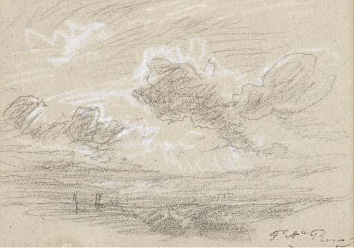 Antoine-Claude Ponthus-Cinier - Des Arbres Dans Un Paysage