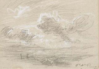 Antoine-Claude Ponthus-Cinier - Des Arbres Dans Un Paysage