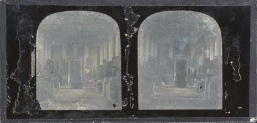 Antoine Claudet - Egyptian Sculpture Gallery, The British Museum; Still-lifes of Greco-Roman statuary