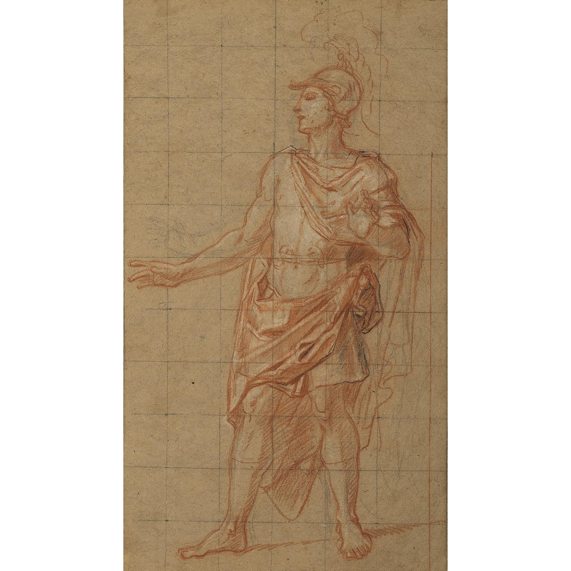 Antoine Coypel - Etude Pour La Figure D\'Enée