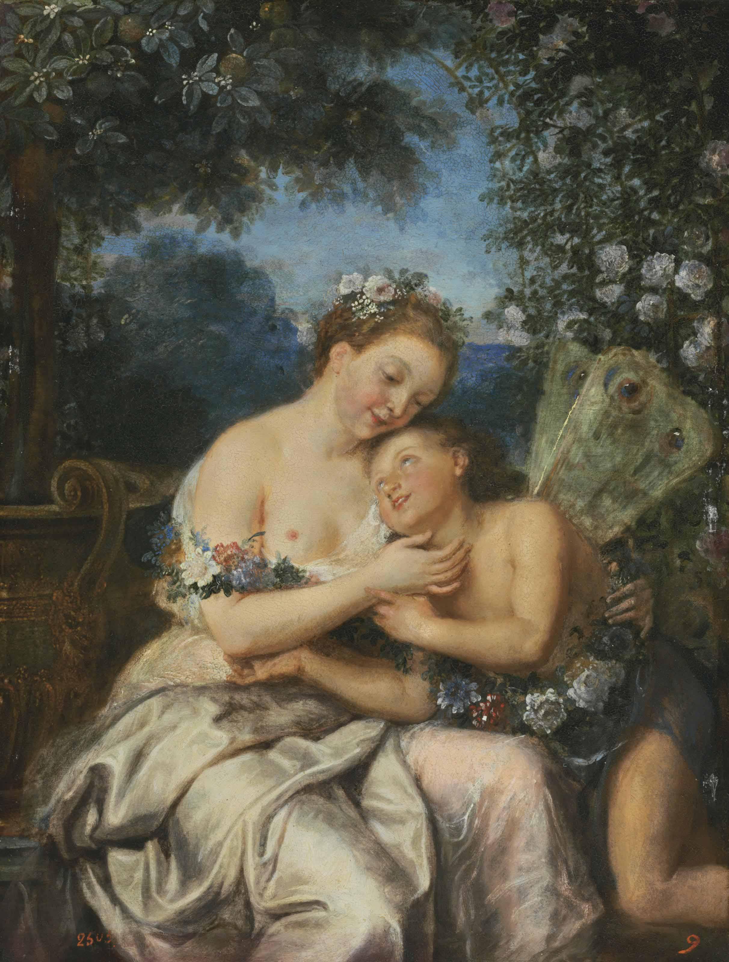 Antoine Coypel - Flora And Zephyr