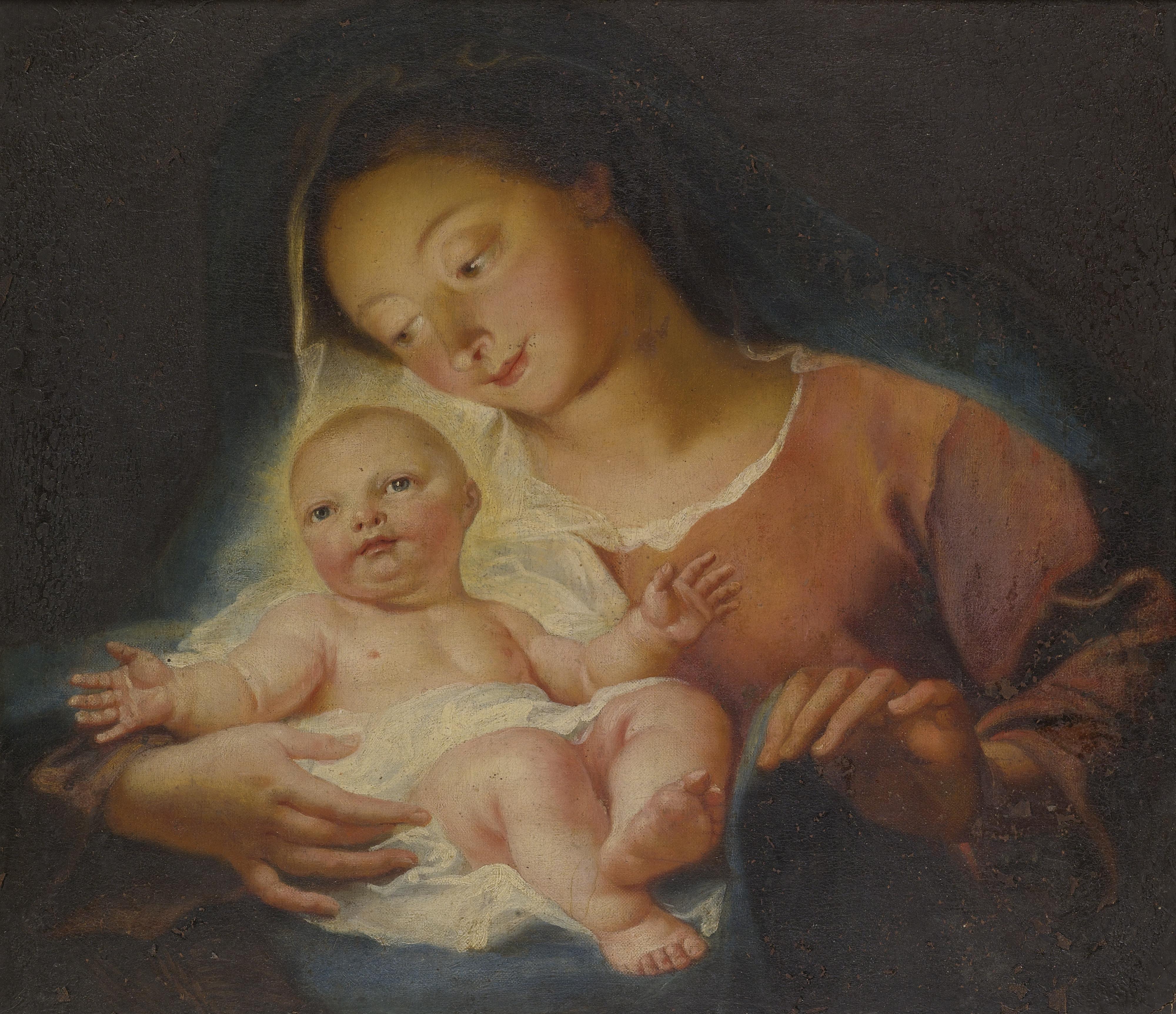 Antoine Coypel - Madonna And Child