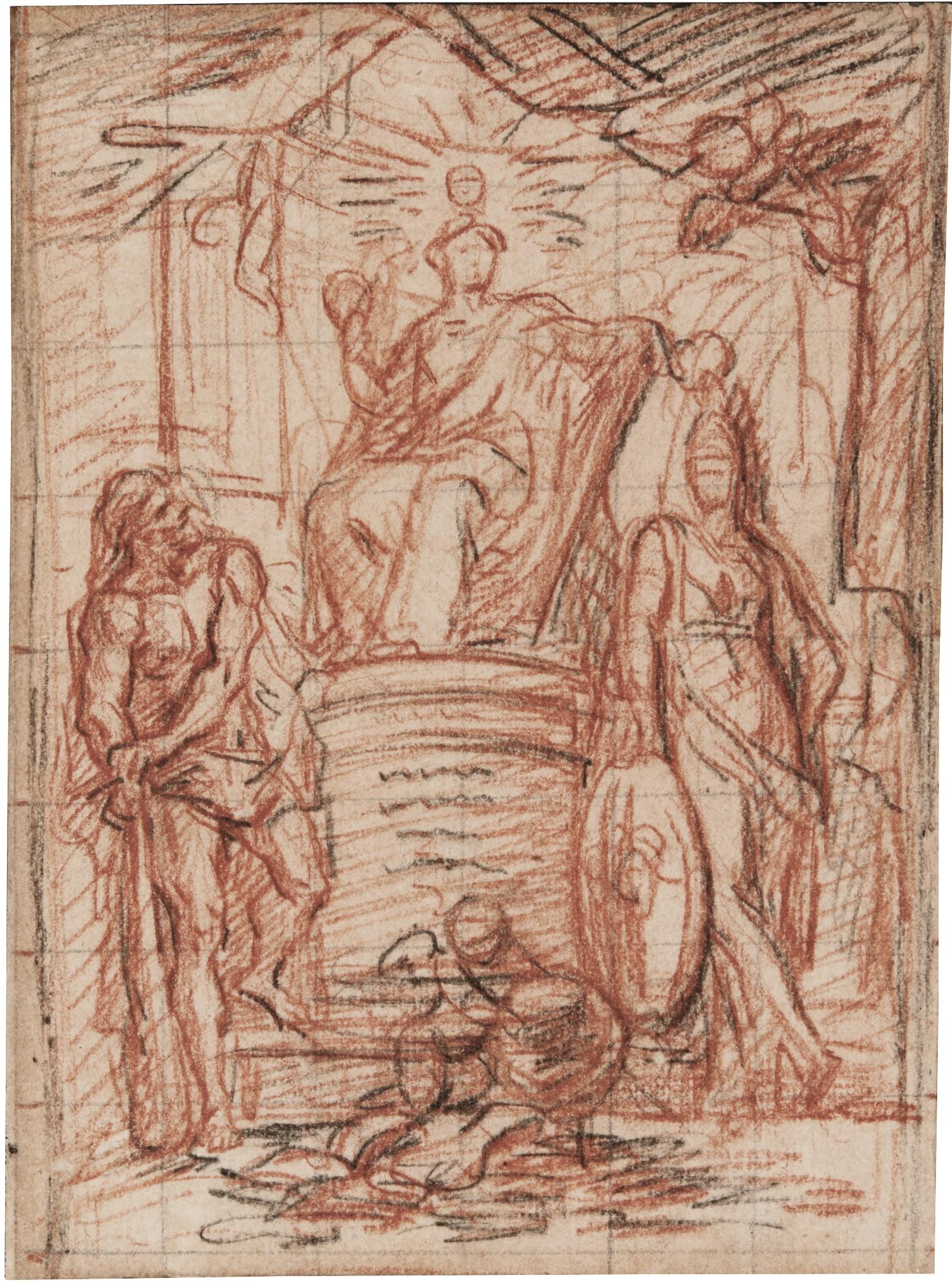 Antoine Coypel - Religion Flanked By Hercules And Minerva