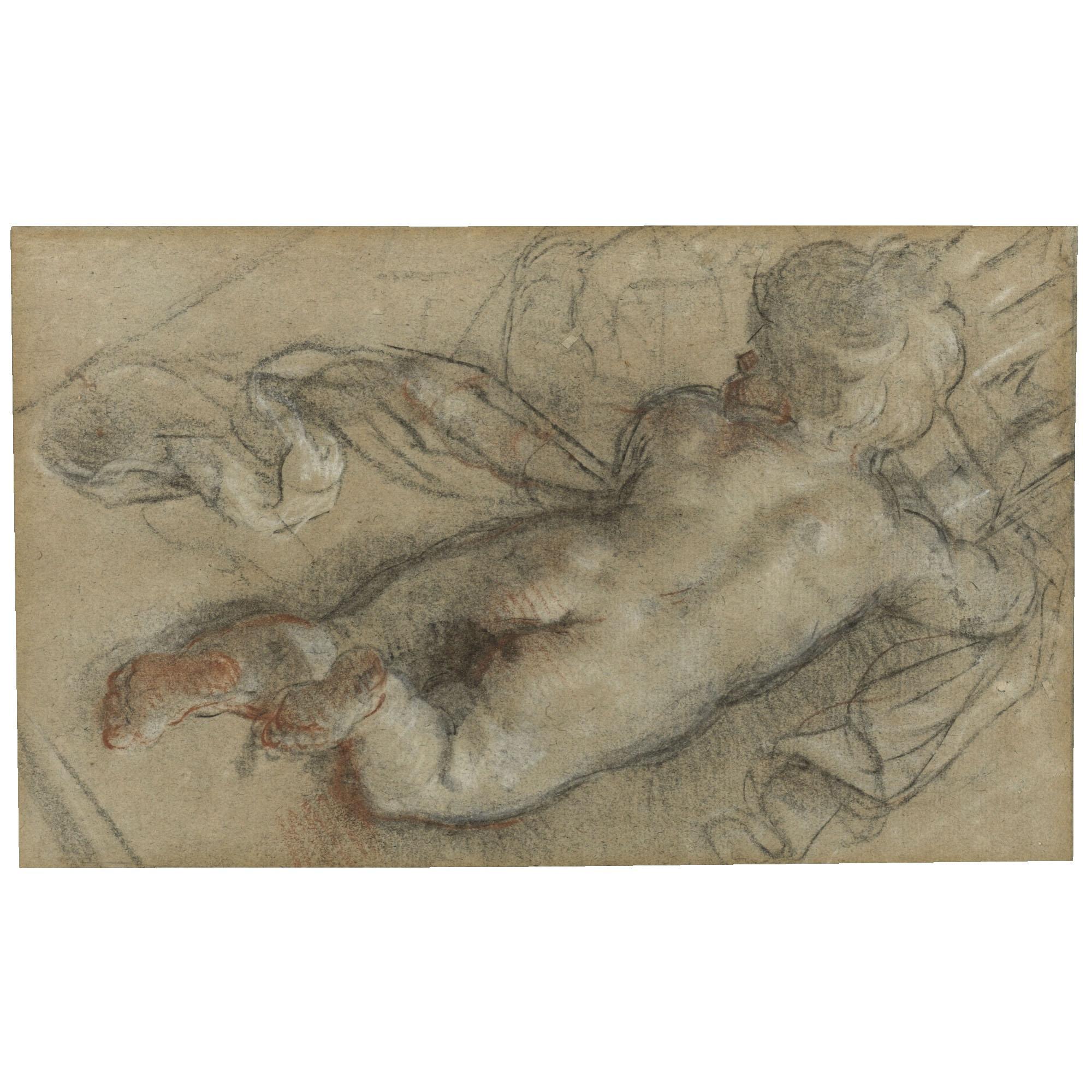 Antoine Coypel - Study Of A Putto