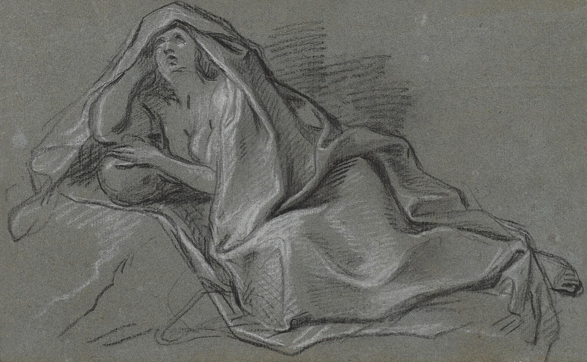 Antoine Coypel - The Penitent Magdalene