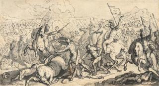 Antoine Dieu - John I of Portugal\'s Victory over the Castilian at the Battle of Aljubarrota