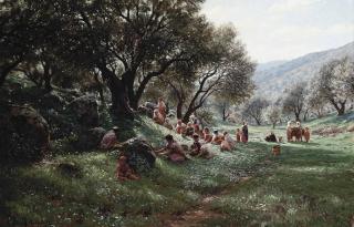 Antoine Gadan - Fruit gathering in the mountains
