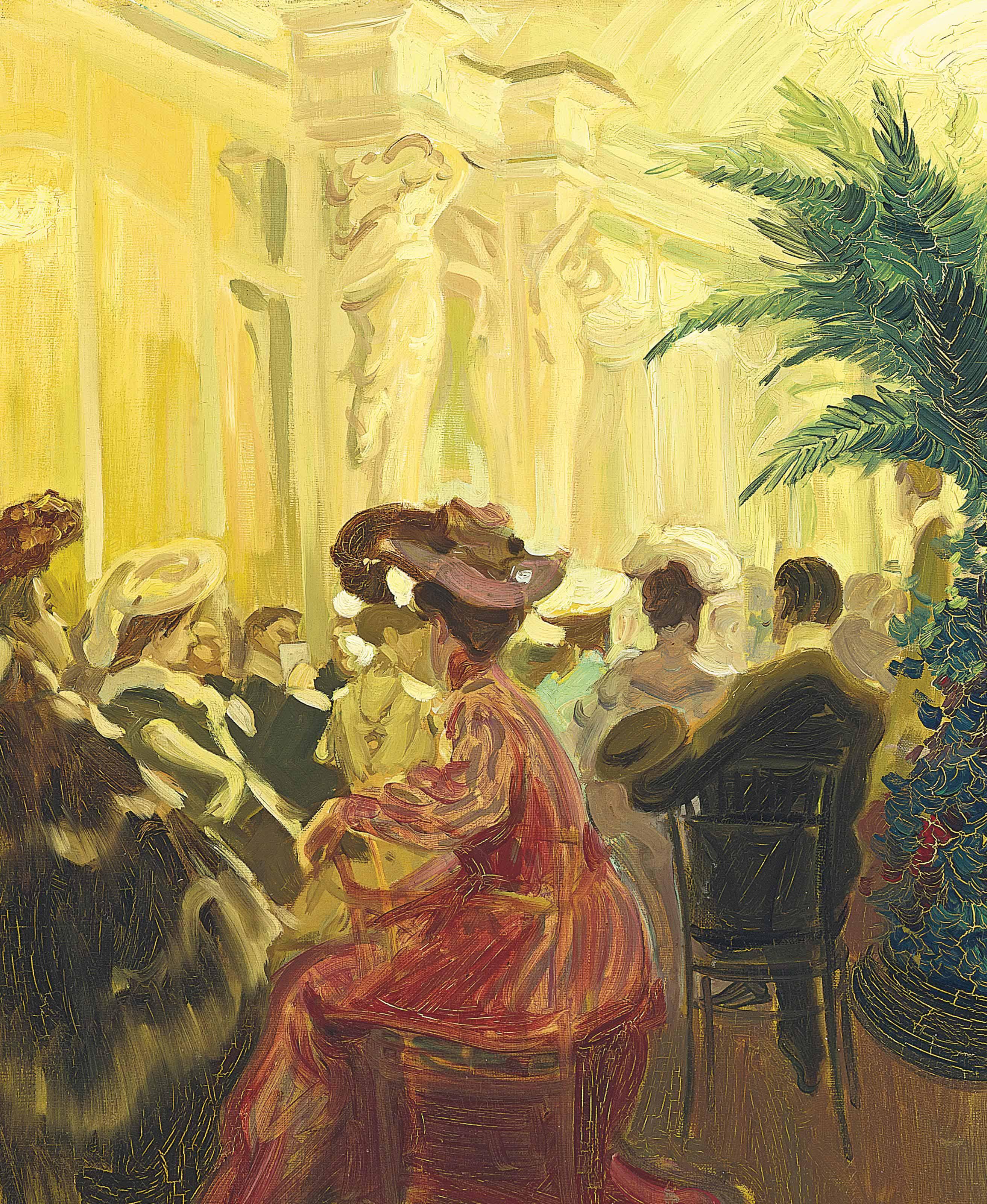 Antoine Guillaume Minartz - Au café