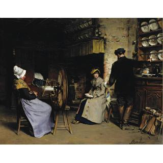 Antoine-Jean Bail - Her Future Dowry